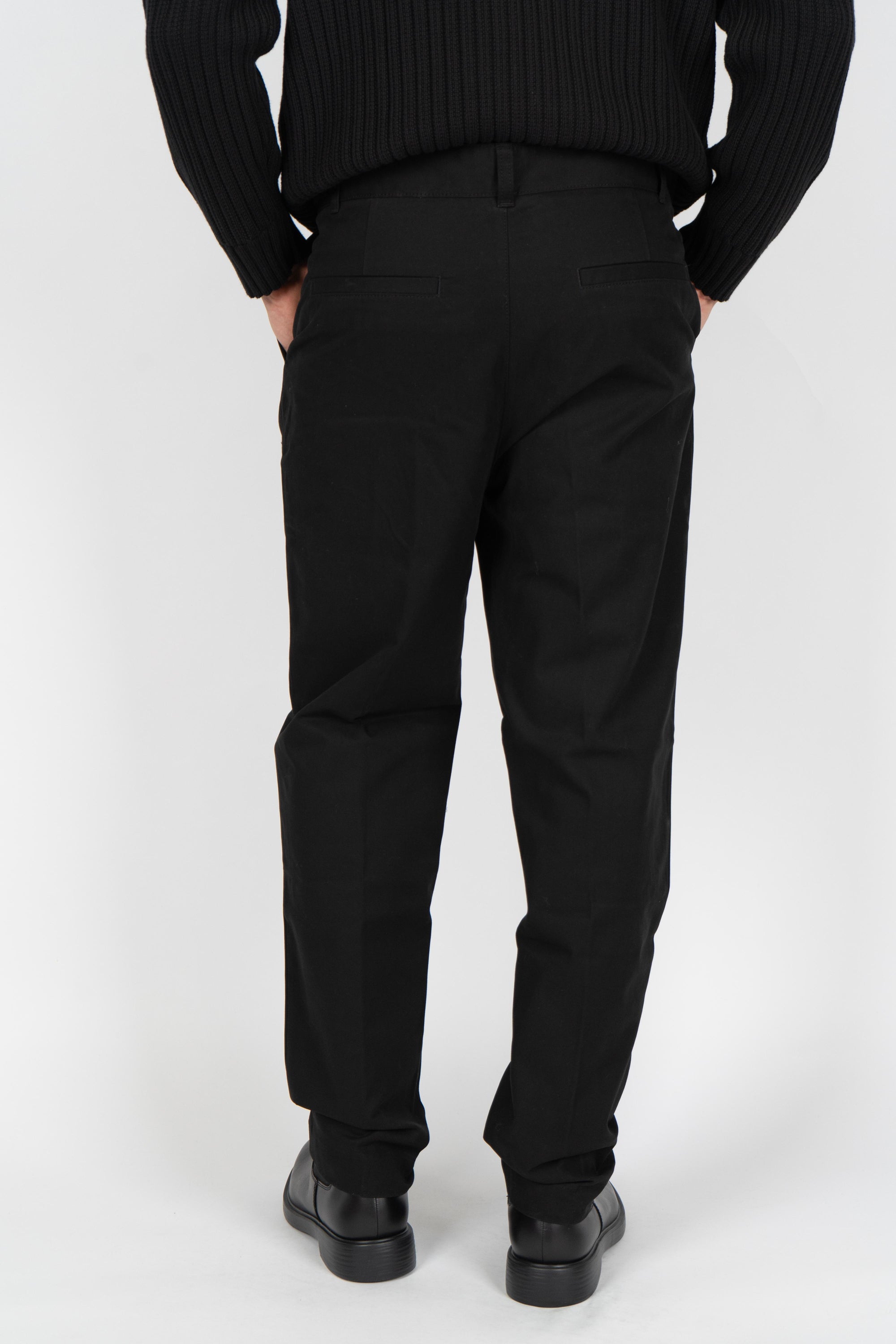 Chino slim fit in twill di cotone mercerizzato 50541394 001 HUGO 