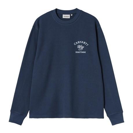 L/S Eightynine Waffle T-Shirt I036184 3CCXX CARHARTT WIP 