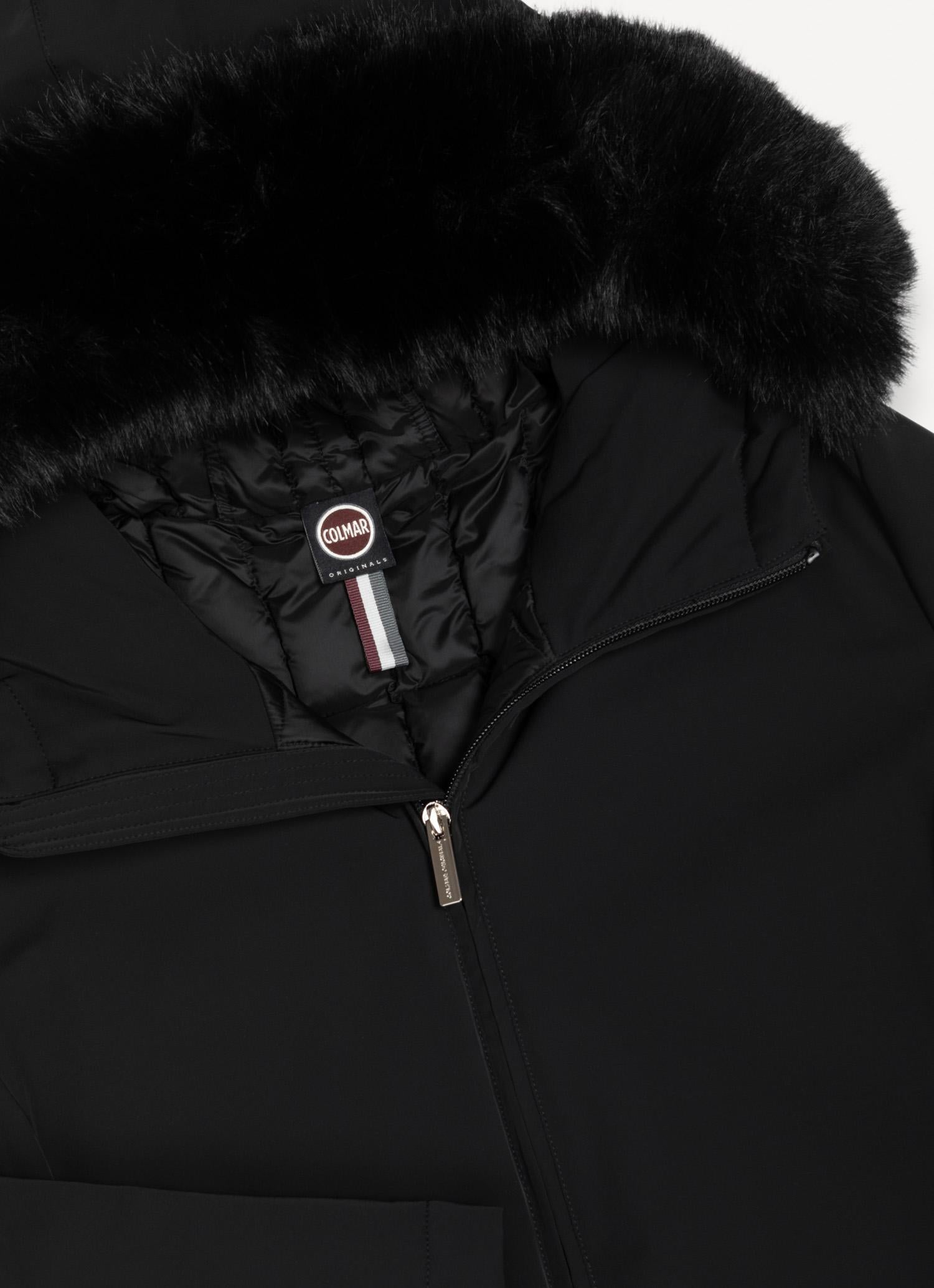 Piumino impermeabile con pelliccia 2267E4ZL 99 COLMAR 