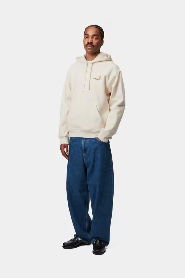 Hooded American Script Sweatshirt I028279 05XX CARHARTT WIP 