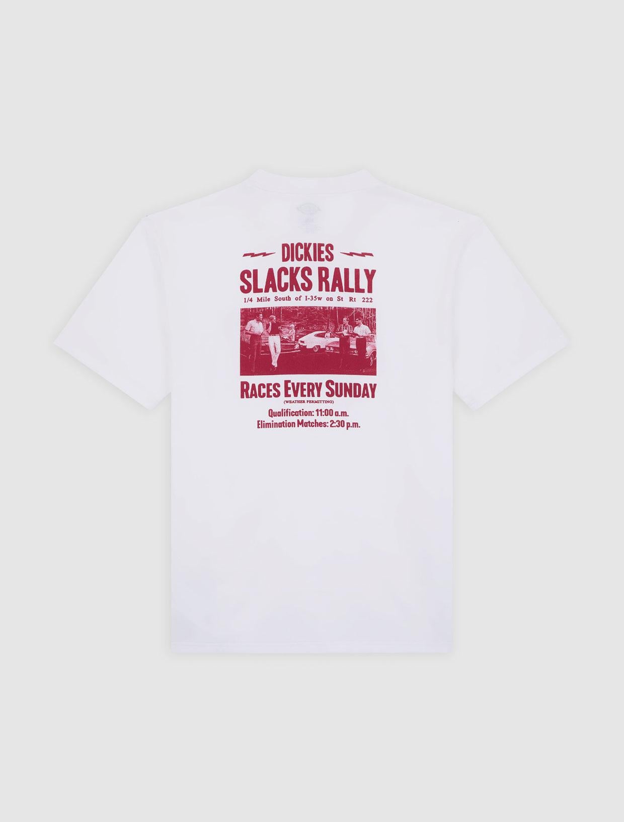 T-shirt Slacks Rally DK0A4Z8U 0WH1 DICKIES 