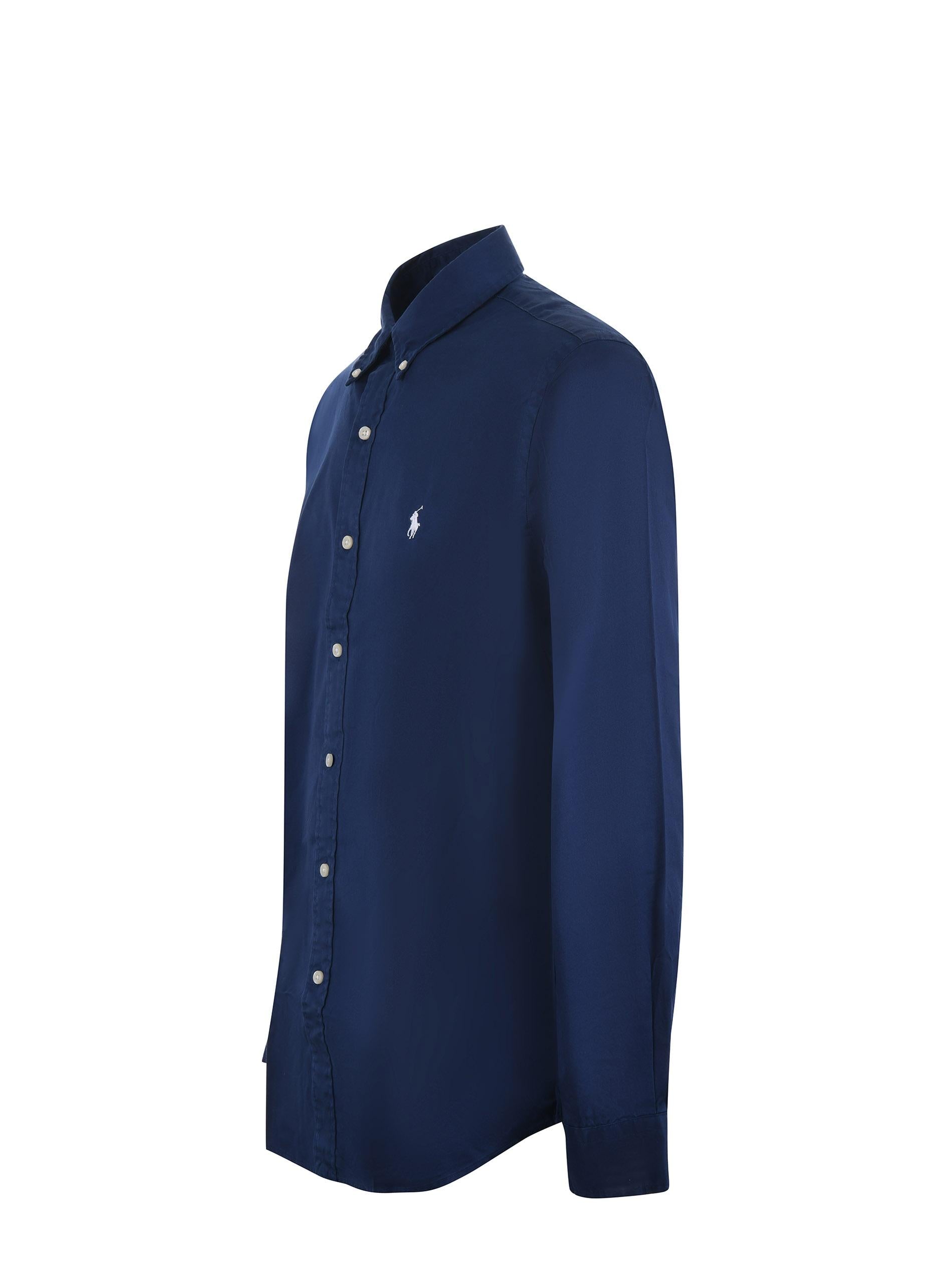 Camicia con logo ricamato 710B20512 006 POLO RALPH LAUREN 