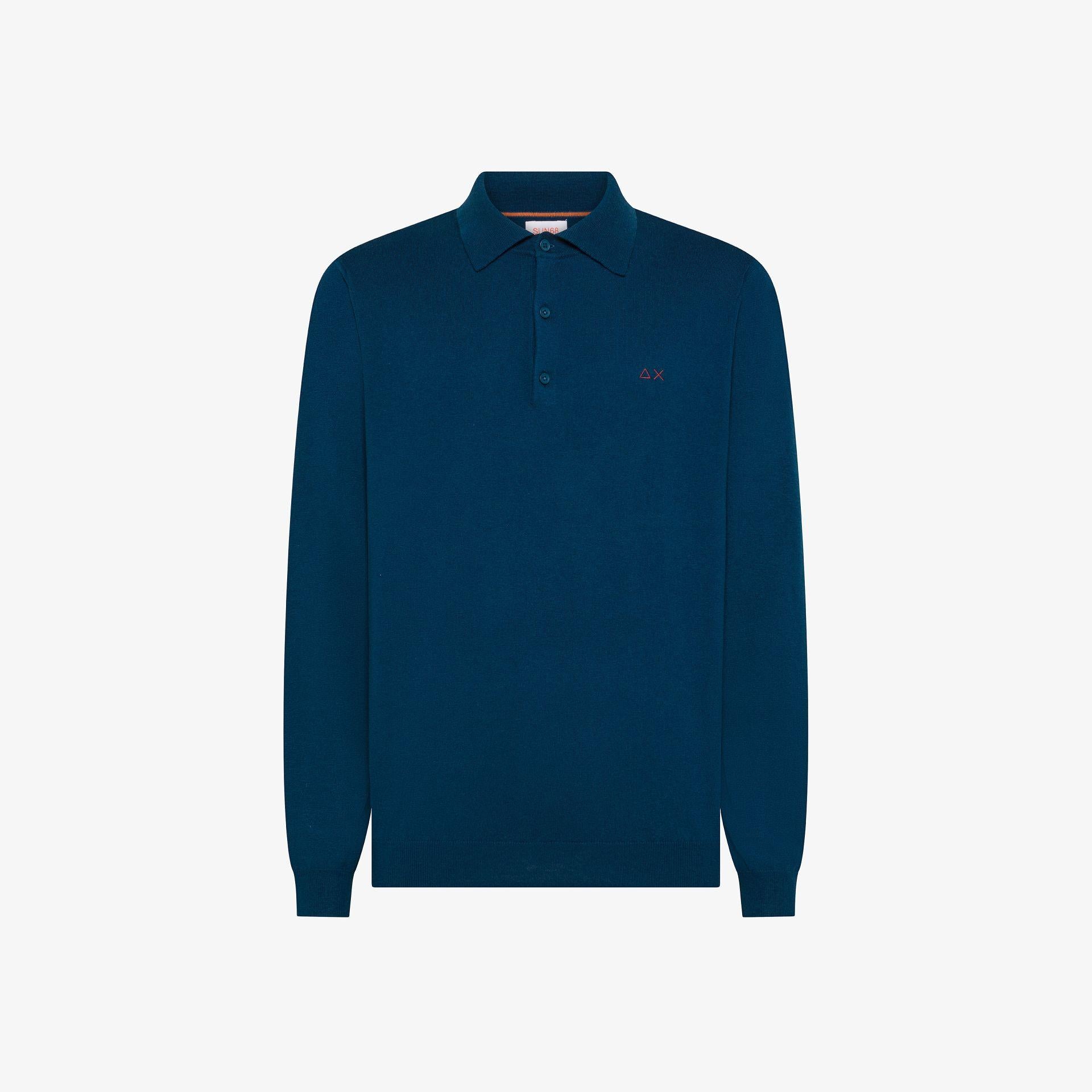 Polo in cotone e lana K45105 78 SUN68 