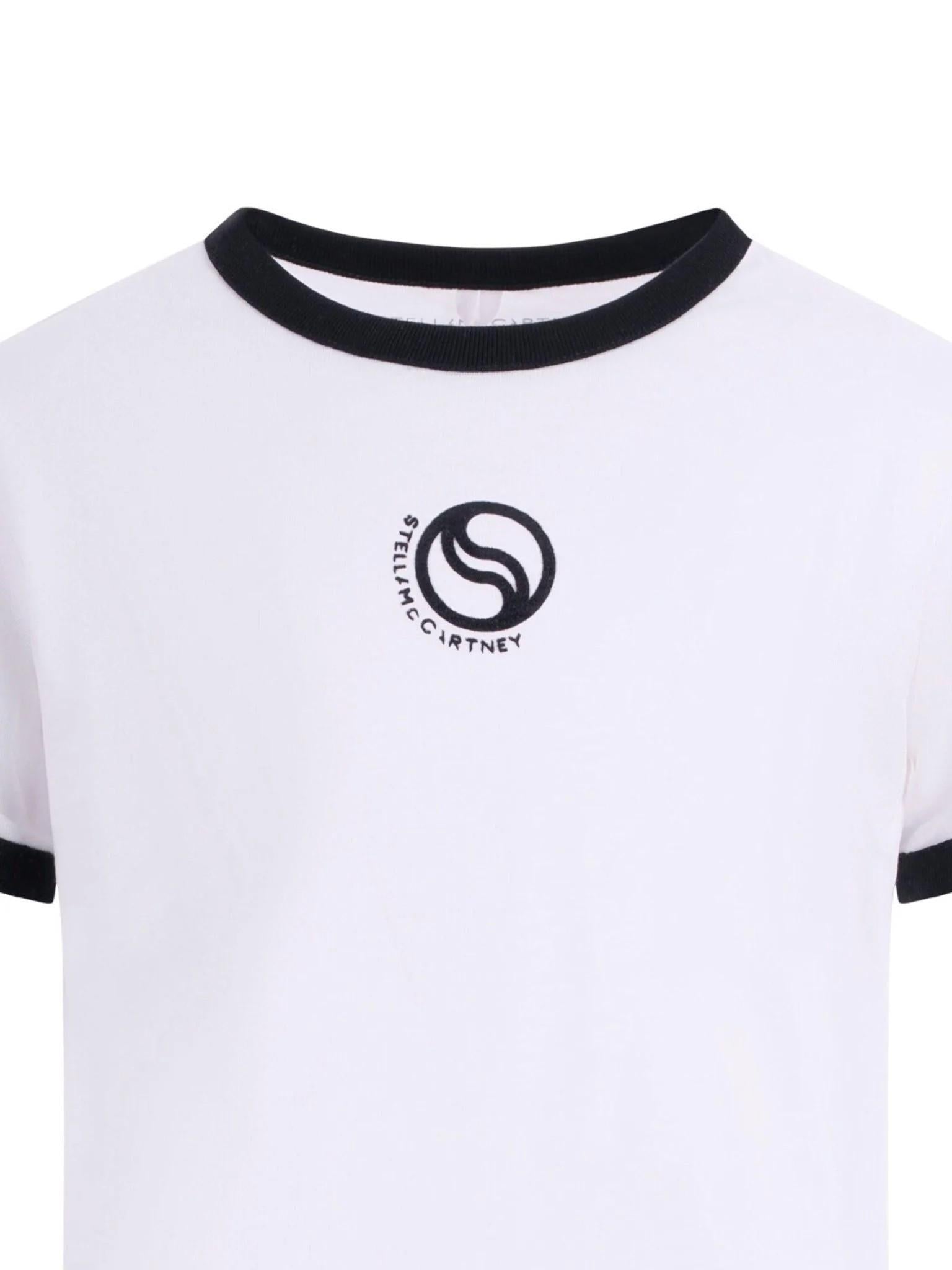 T-shirt girocollo TY8C61Z0434 101 STELLA MCCARTNEY 