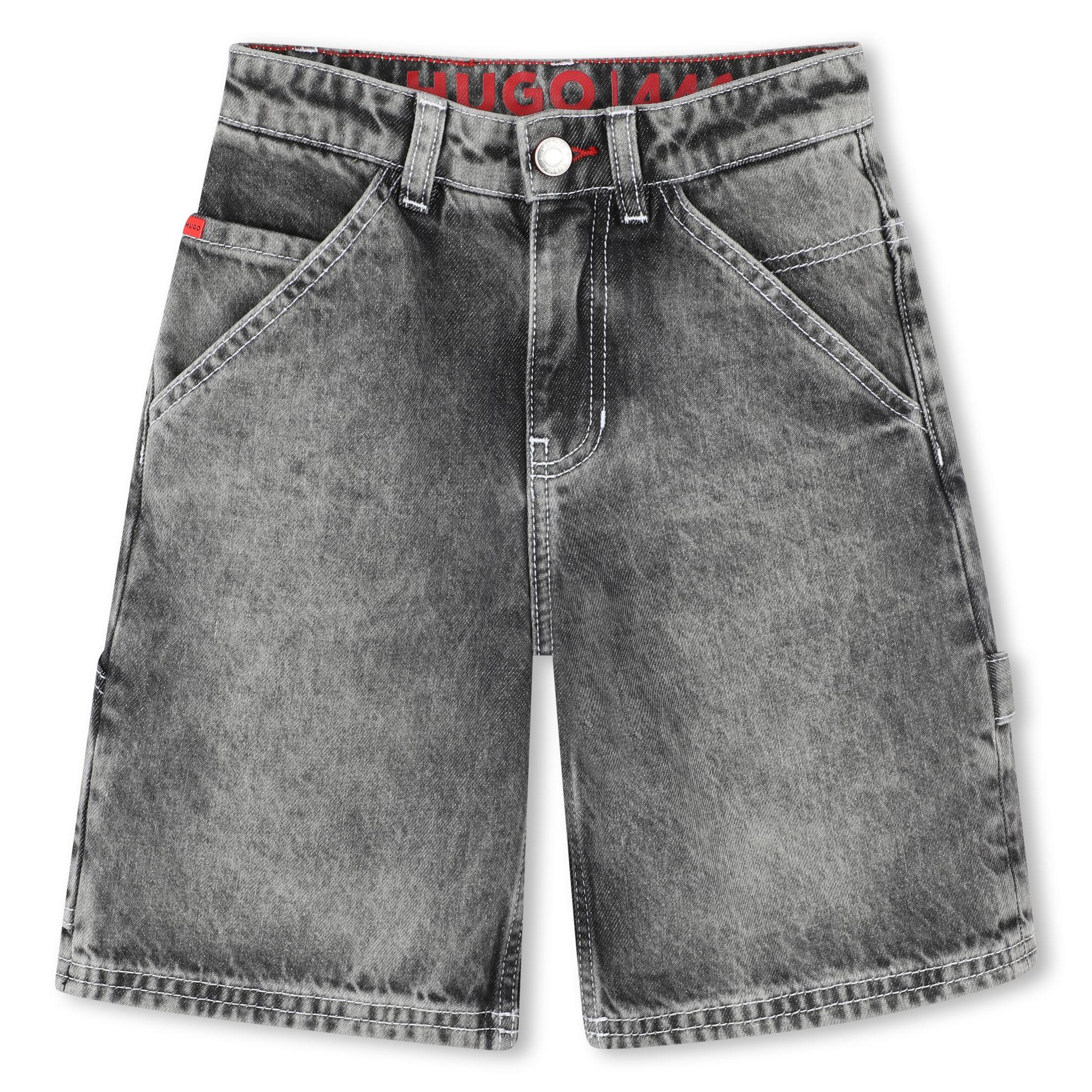 Shorts in denim G00376 Z21 HUGO 