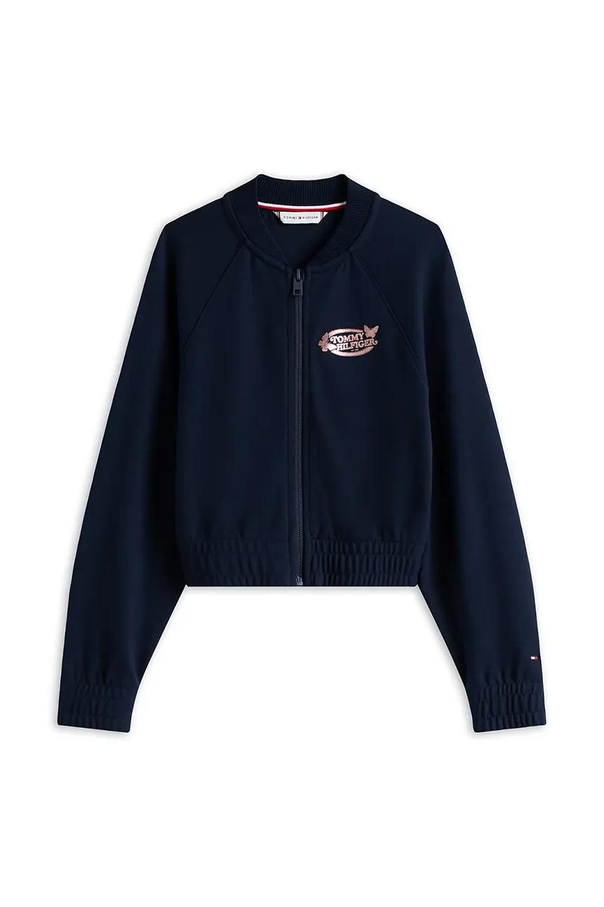 Felpa taglio dritto con logo KG0KG08720J C1G TOMMY HILFIGER 