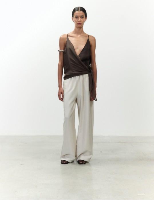 Top incrociato 116298 CHOCO ALYSI CHOCOLAT 