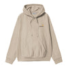 Hooded American Script Sweatshirt fleur de sel
