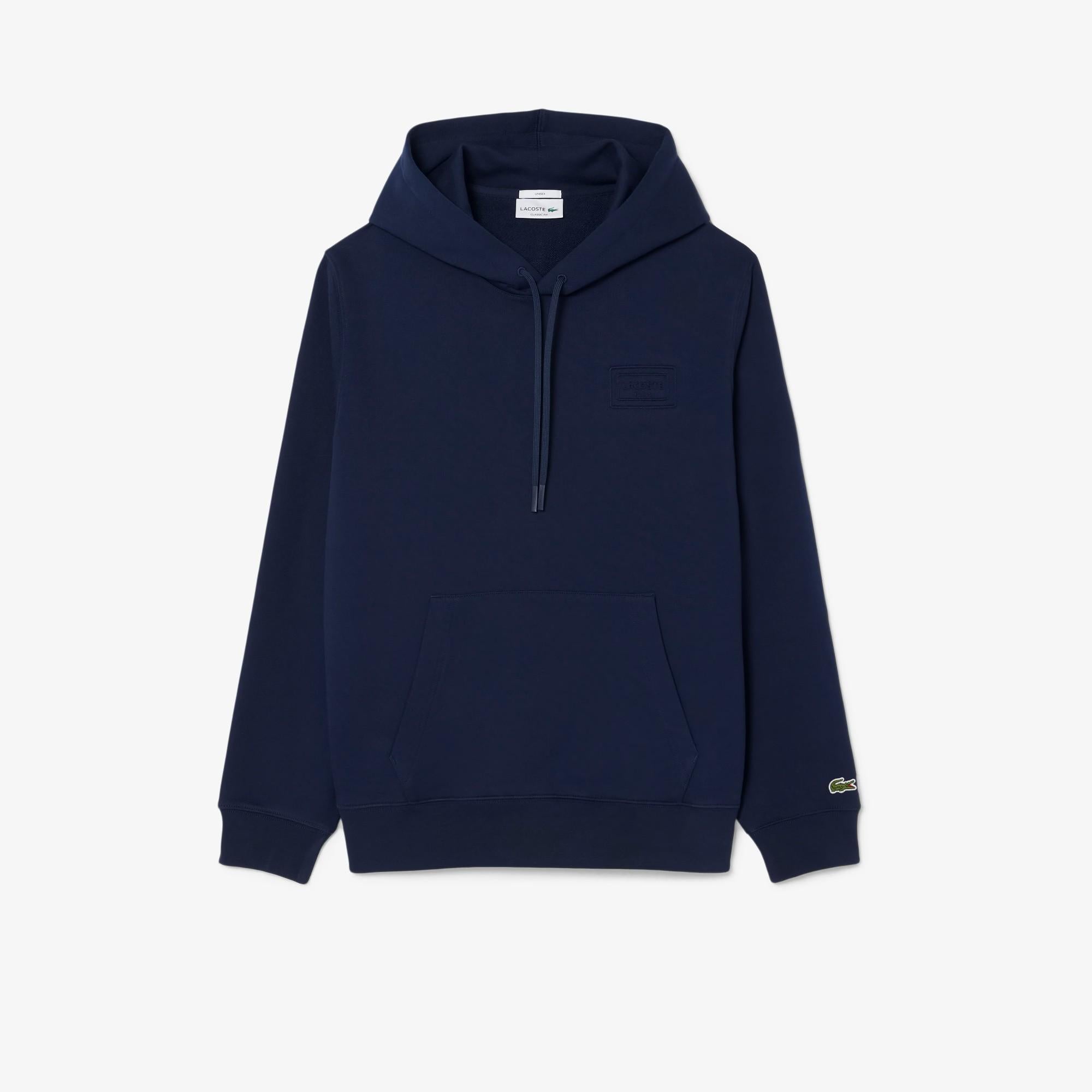 Felpa con cappuccio con marchio in rilievo SH0785 166 LACOSTE 