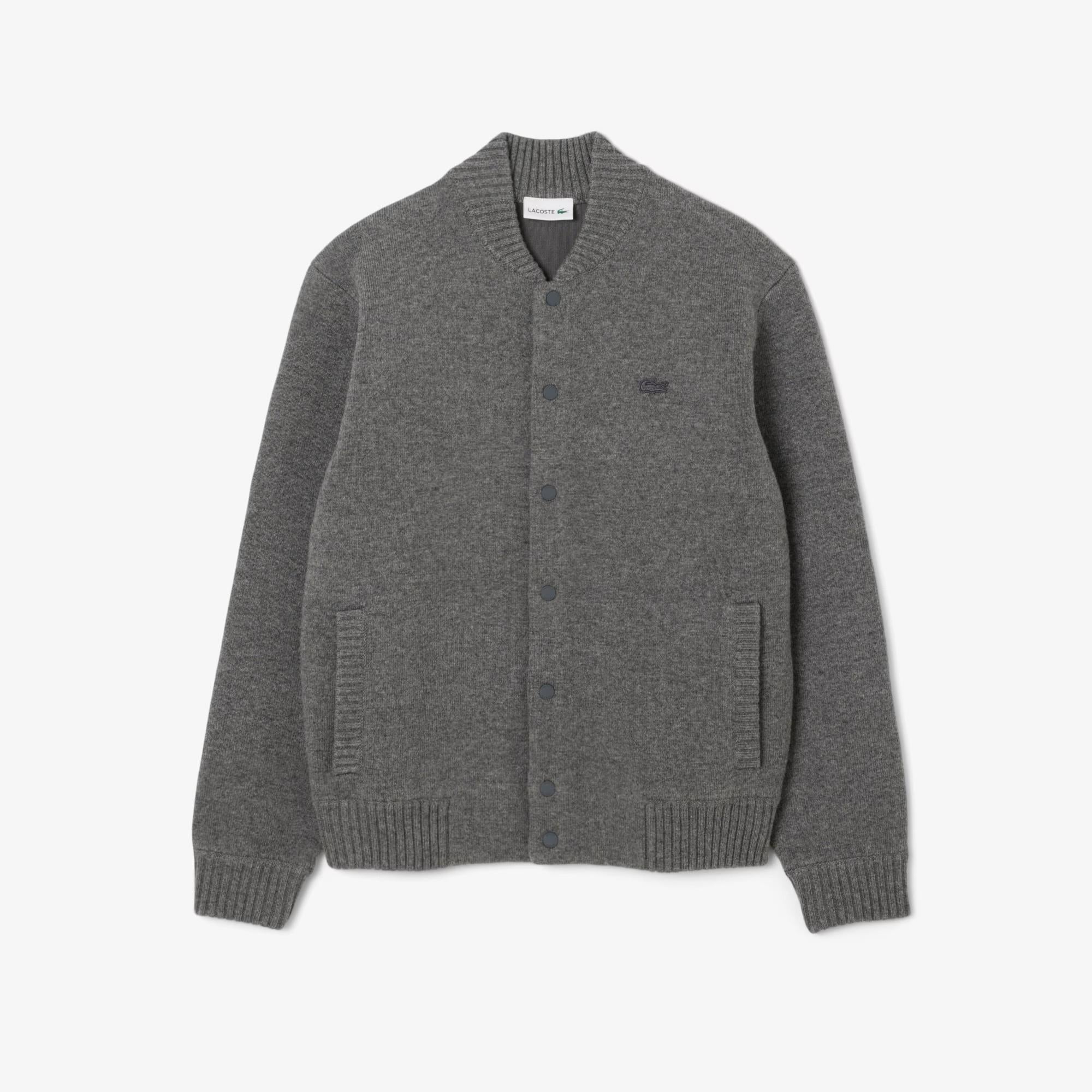 Bomber in lana merinos AH5170 050 LACOSTE 