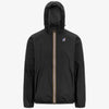 Giacca nero unisex ripiegabile