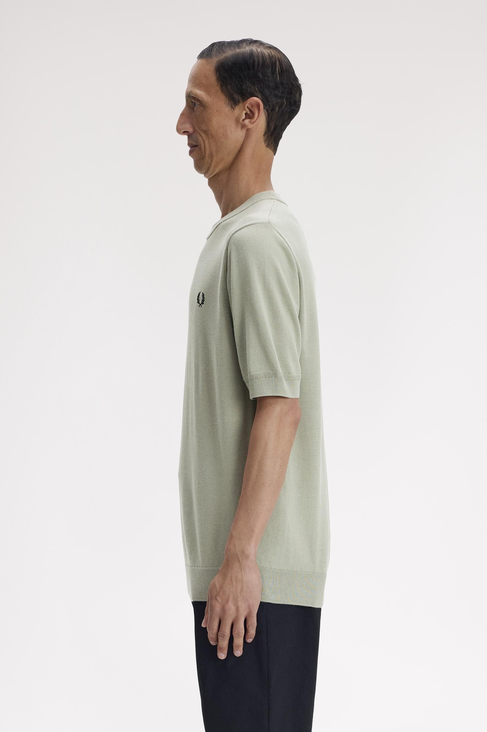 T-shirt in maglia K232257 M37 FRED PERRY 