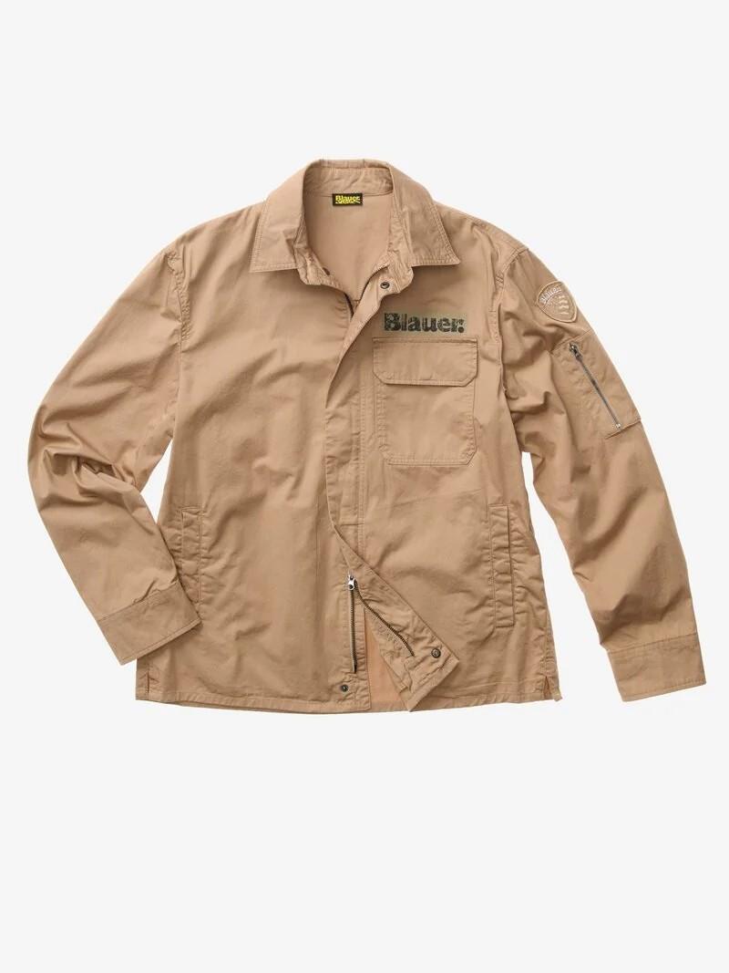 Camicia Lambert multitasche 26SBLUS04360 327 BLAUER 