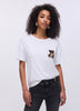 T-shirt con patch