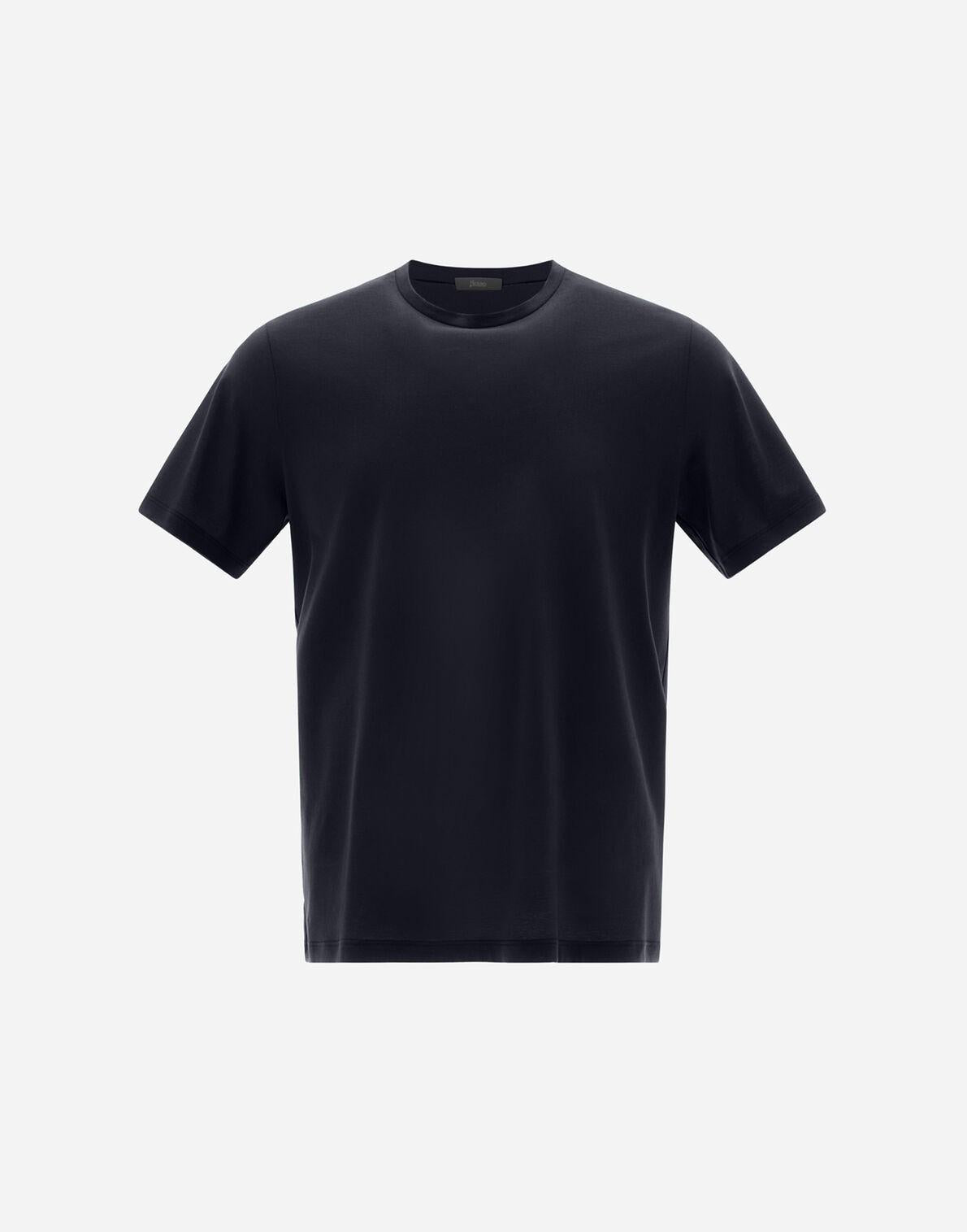 T-shirt in jersey crepe JG000166U52005 9200 HERNO 