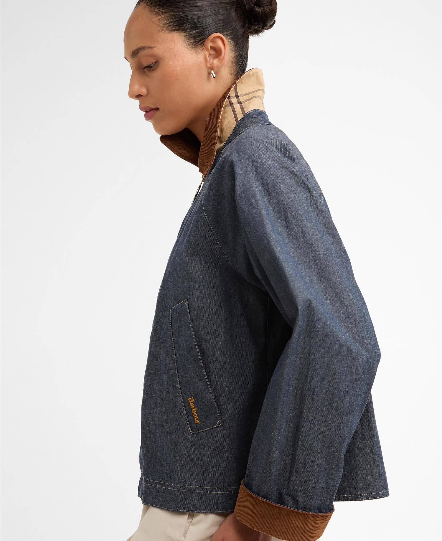 Giacca in denim Freckleton LCA0393 IN71 BARBOUR 