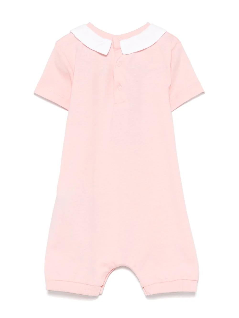 Tutina per neonato con stampa Teddy Bear MUT049LAA03A 50209 MOSCHINO BABY 