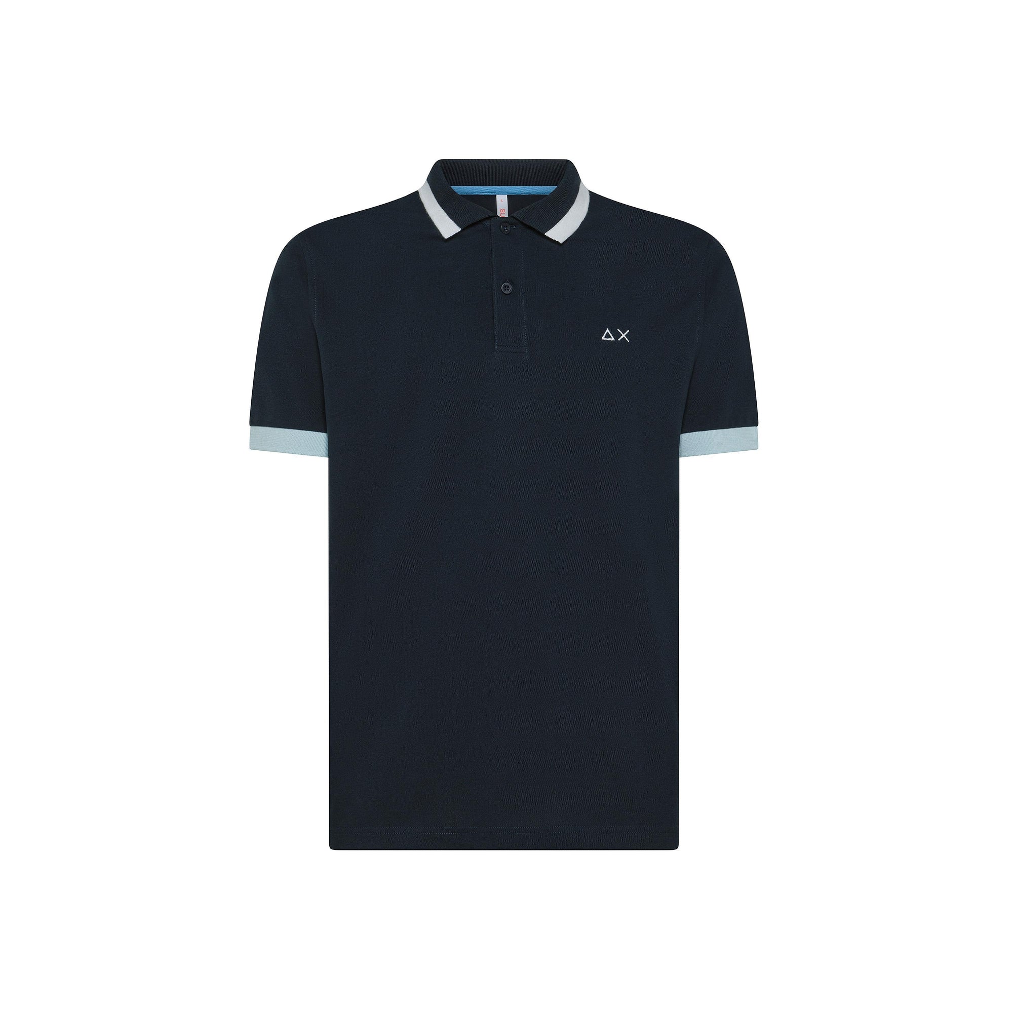 Polo con maxi riga A35112 07 SUN68 