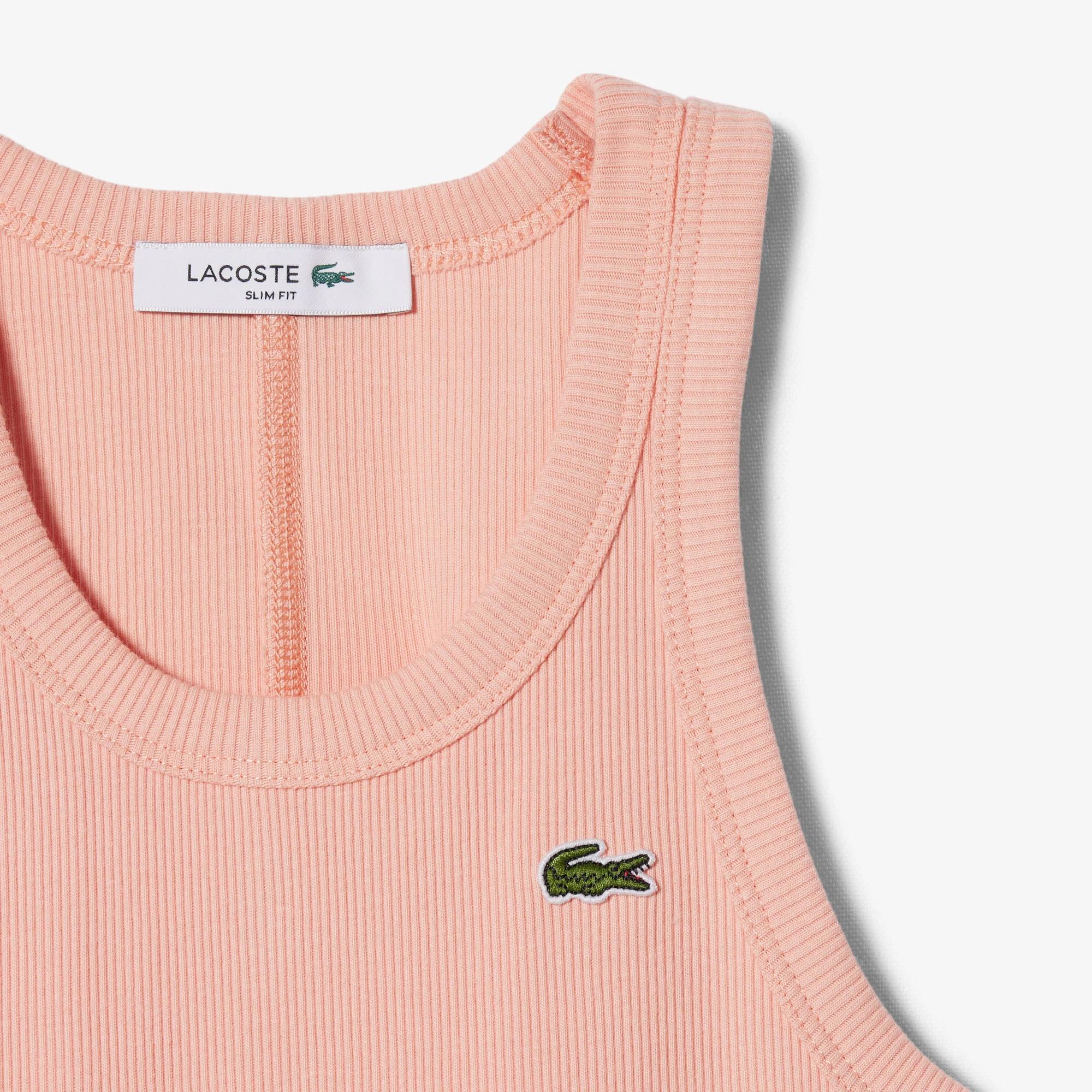 Canotta in cotone slim fit TF5388 UI2 LACOSTE 