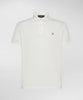 Mezzola 02 Polo in Piqué di cotone stretch papiro