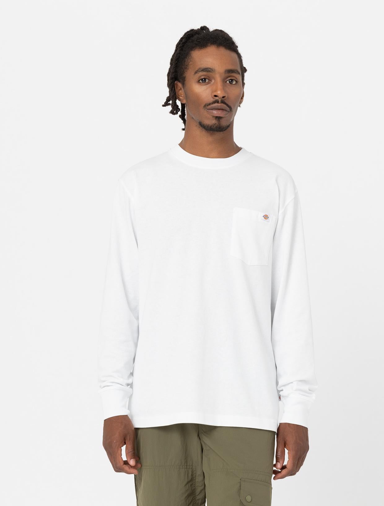 T-shirt Luray a maniche lunghe con taschino DK0A4YGH WHX1 DICKIES 