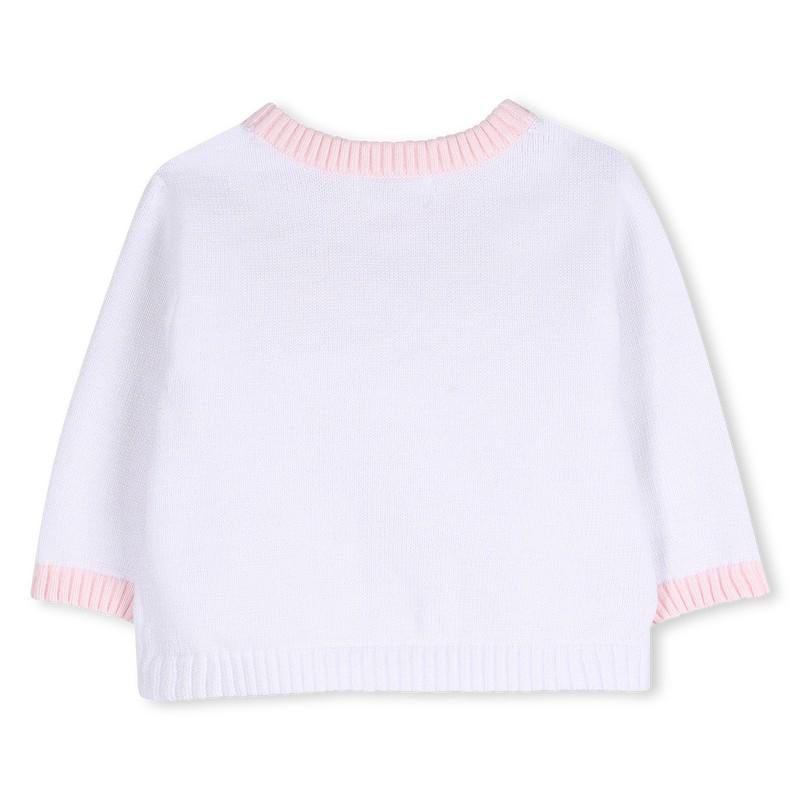 Cardigan With Buttons U22113 10P BILLIEBLUSH 