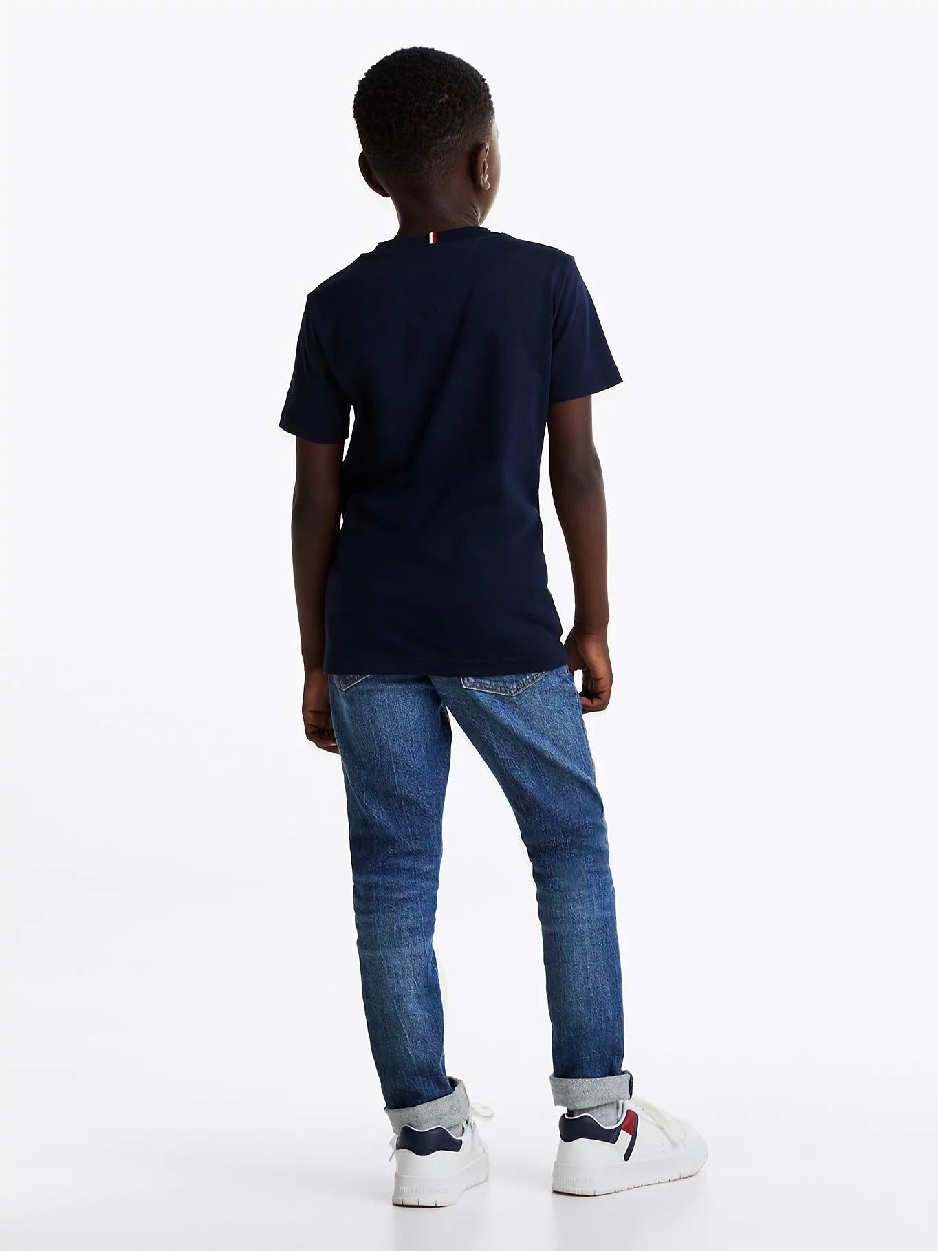 T-shirt 1985 Collection con logo KB0KB09356J C1G TOMMY HILFIGER 