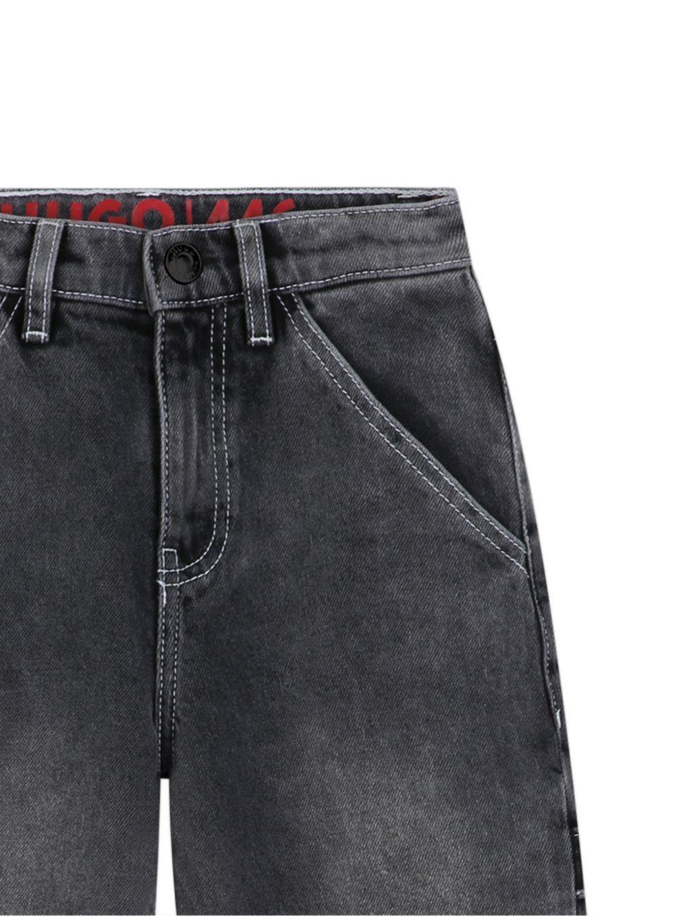 Jeans effetto schiarito G00988 Z21 HUGO 