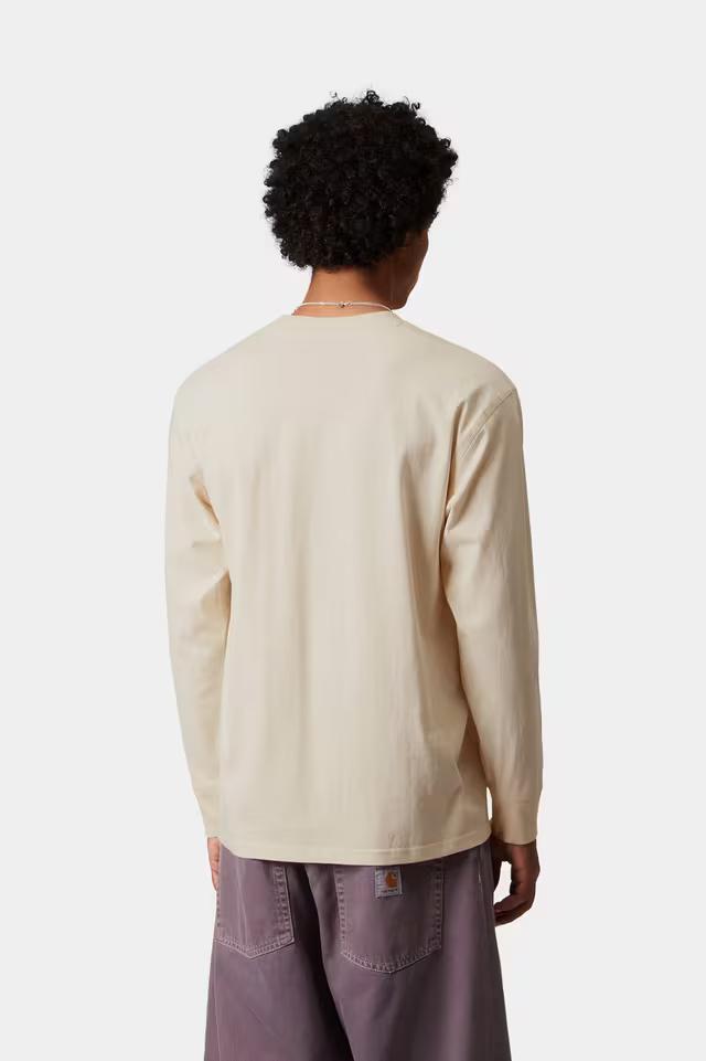 L/S American Script T-Shirt I029955 05XX CARHARTT WIP 