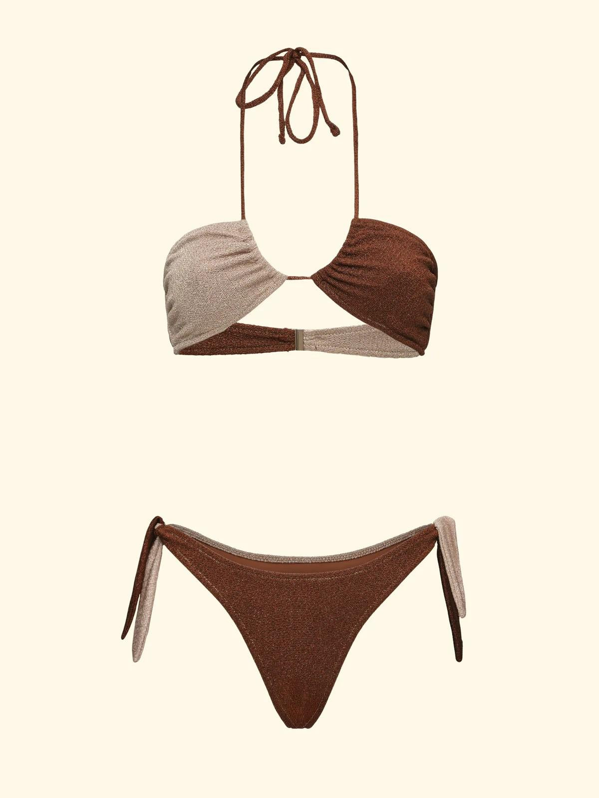 Bikini donna marrone FK26SW1111 BN F**K 