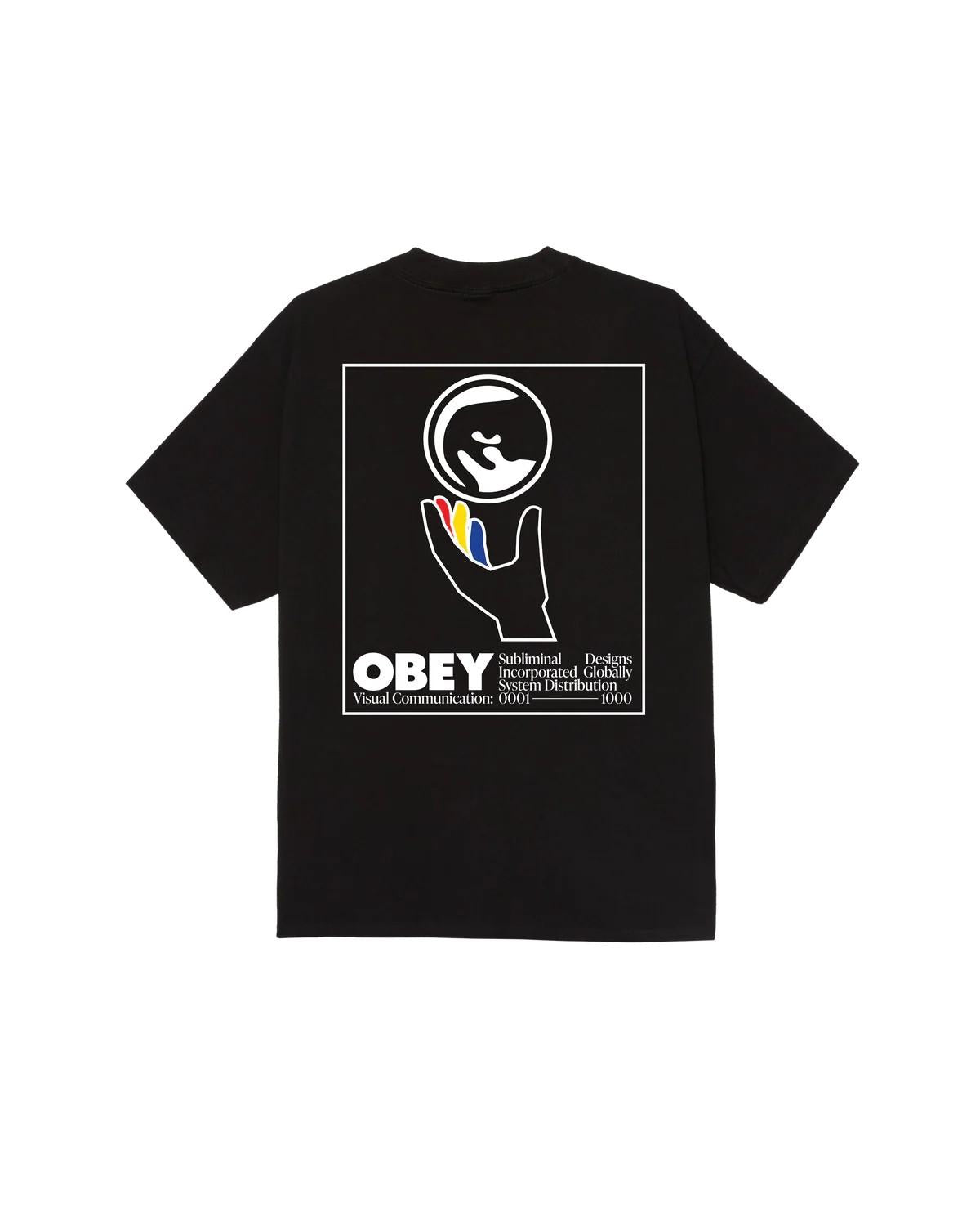 Global system classic t-shirt 165264303 BLK OBEY 