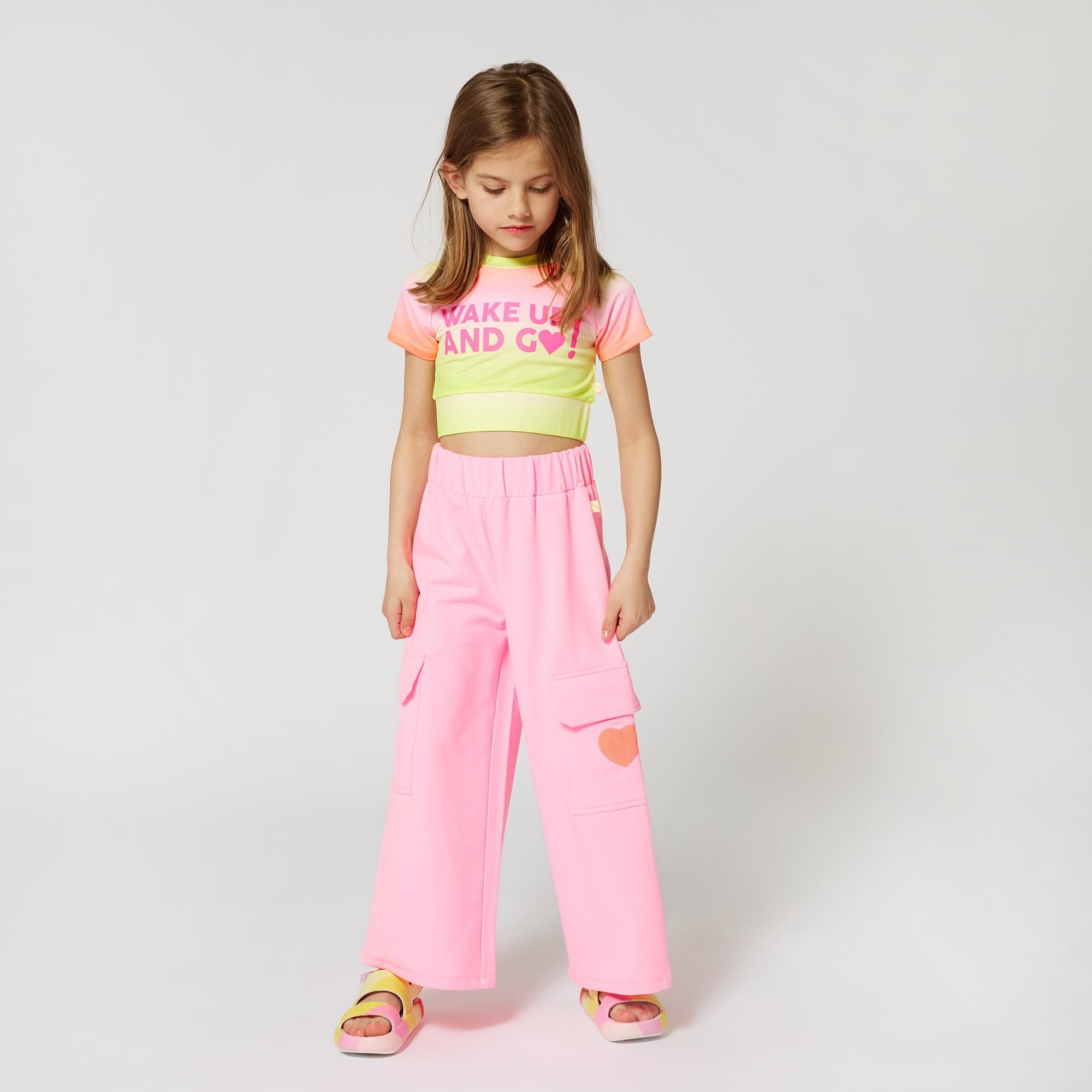 Pantaloni con tasche cargo U20861 462 BILLIEBLUSH 