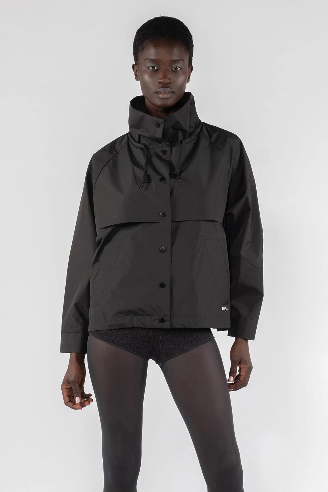 Giacca corta Water Repellent nero OFJA9278 0990 OOF WEAR 