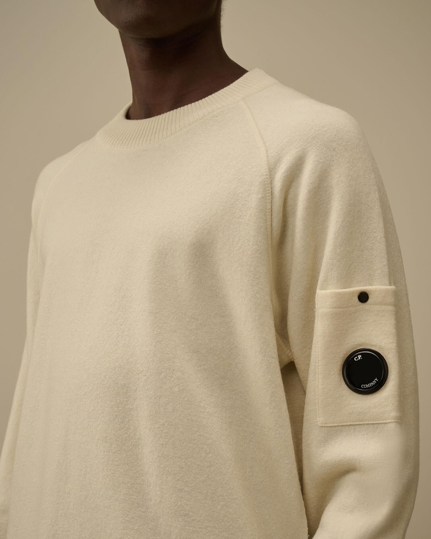 Maglione girocollo 19CMKN198A 103 C.P. COMPANY 