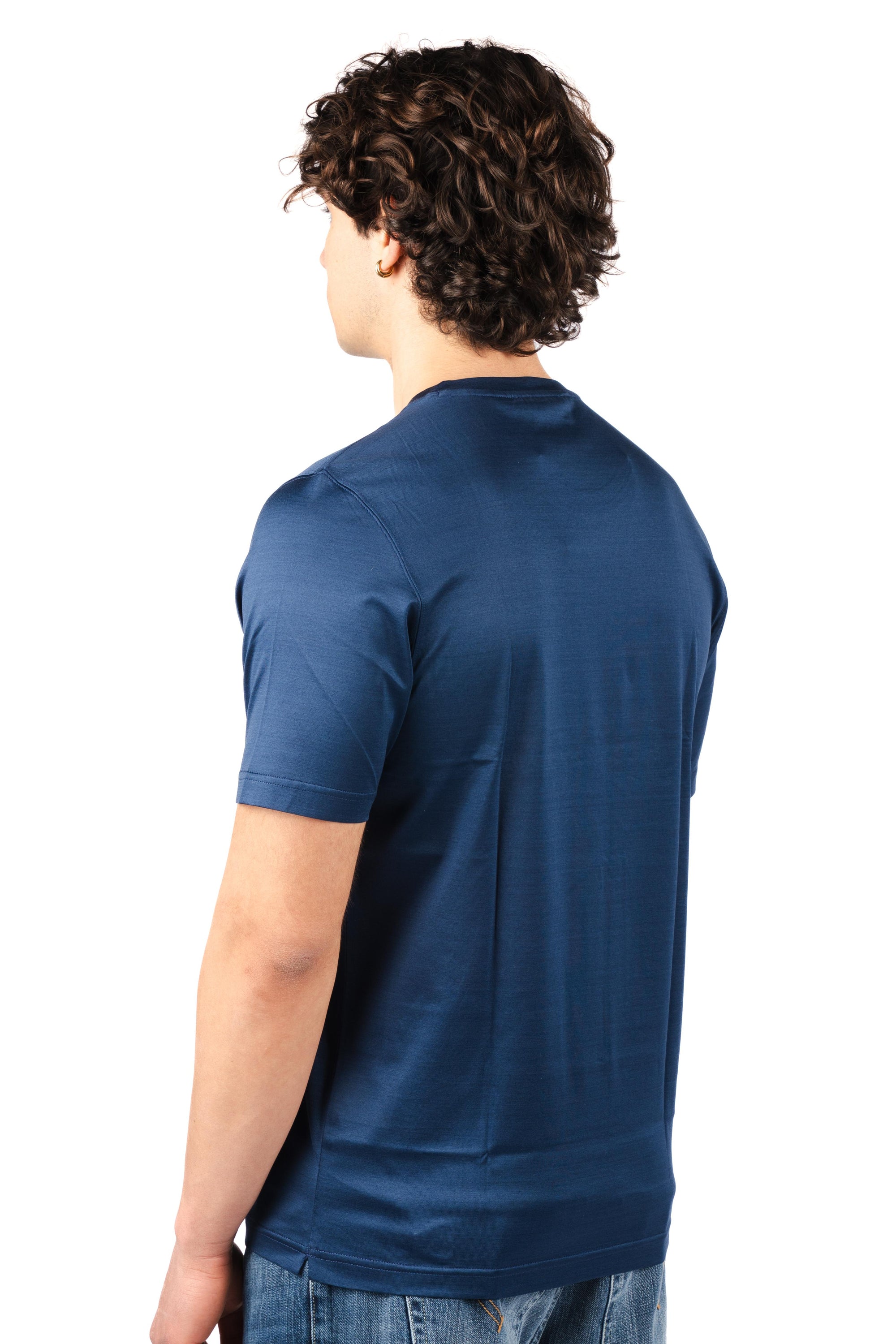 T-shirt in jersey di cotone 60133/74002 597 GRAN SASSO 
