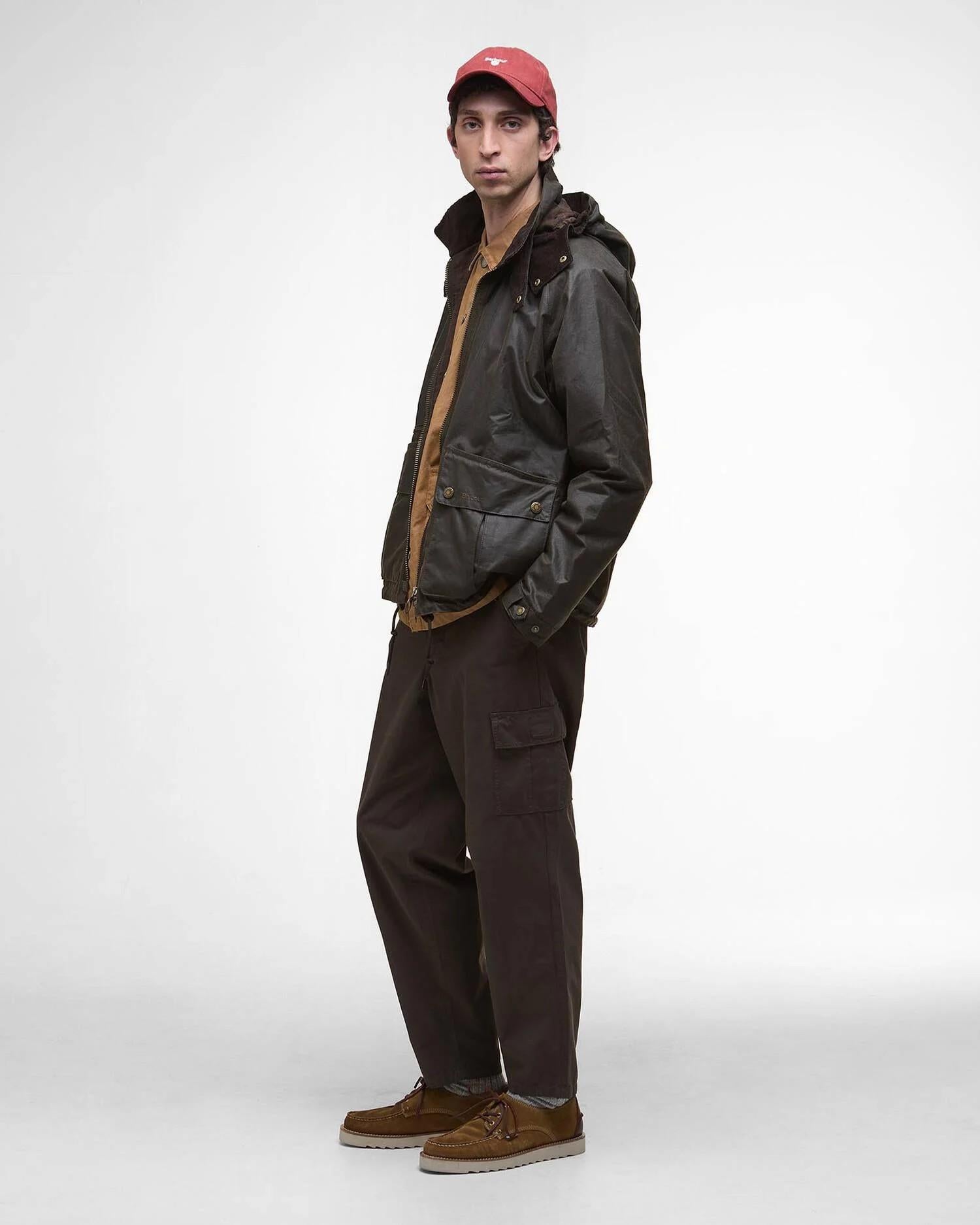 Giacca cerata Re-Engineered Bardon Spey MWX2482 OL71 BARBOUR 