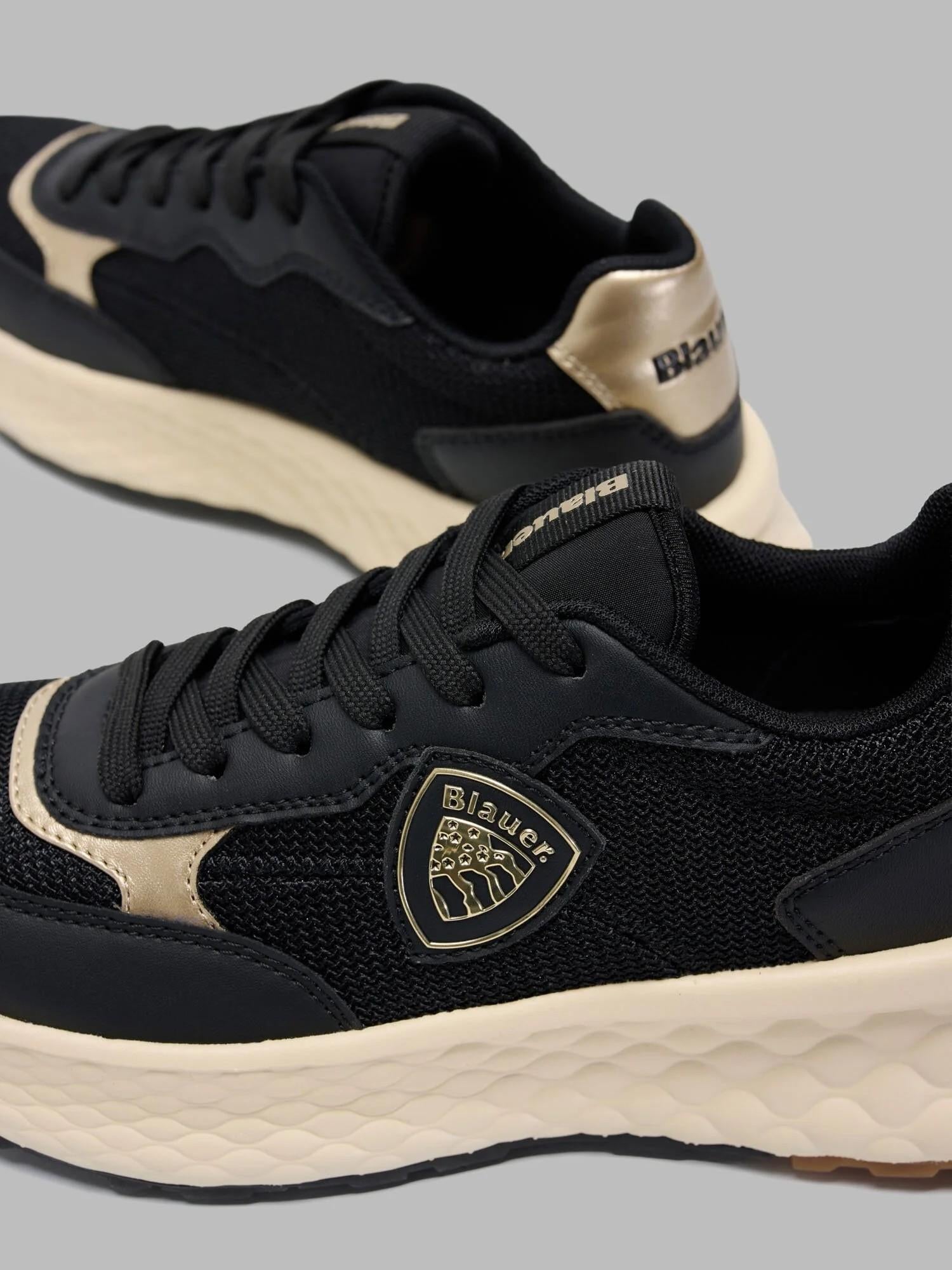 Sneaker Lynn01-Leg F5LYNN01LEG BLK BLAUER SHOES 