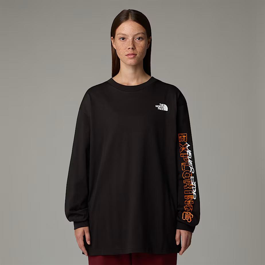 T-shirt oversize a maniche lunghe unisex NF0A8C3Z JK31 THE NORTH FACE 