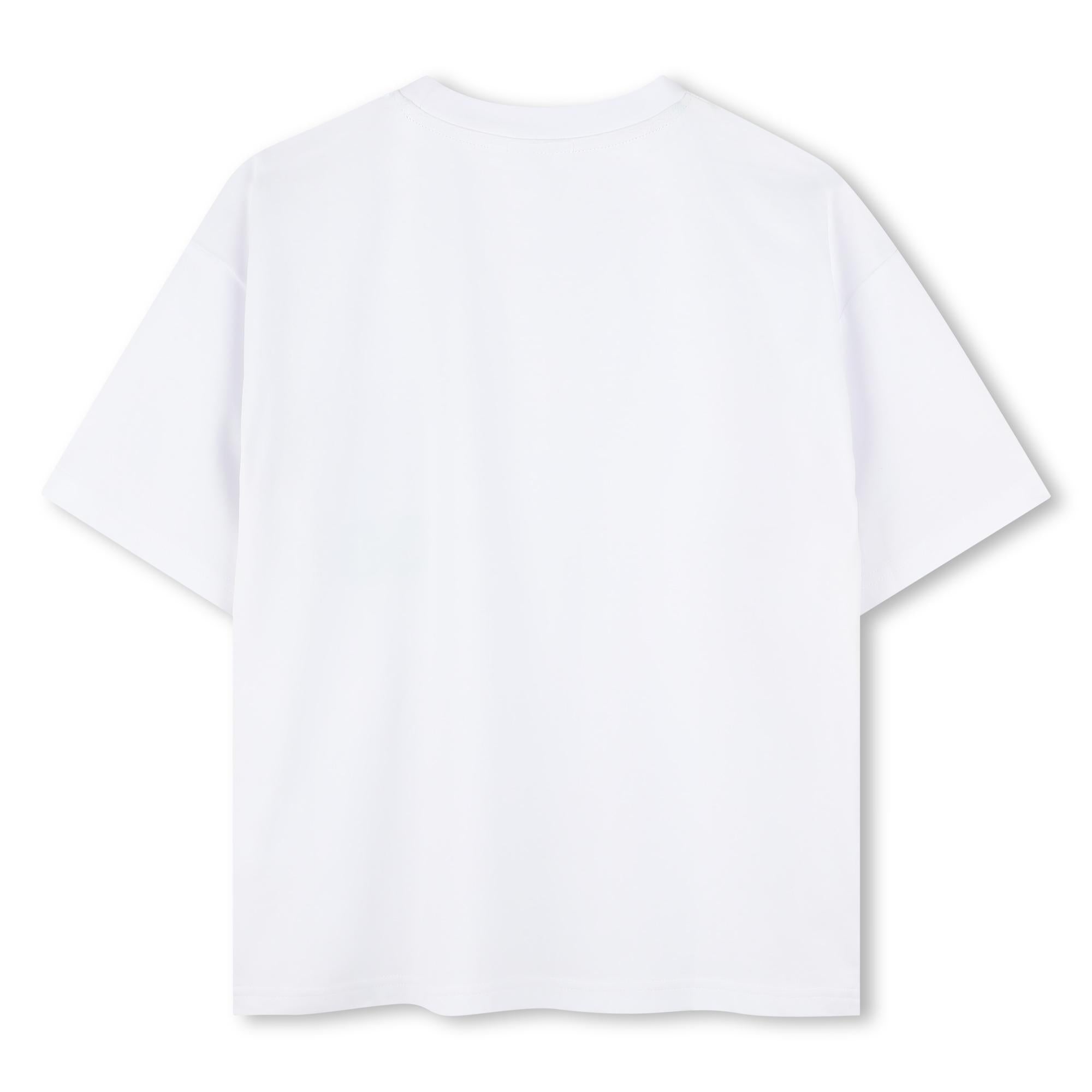 T-shirt grafica con falena G00340 10P HUGO 