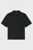 Camicia oversize in cotone lavorato