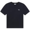 T-shirt con logo a contrasto