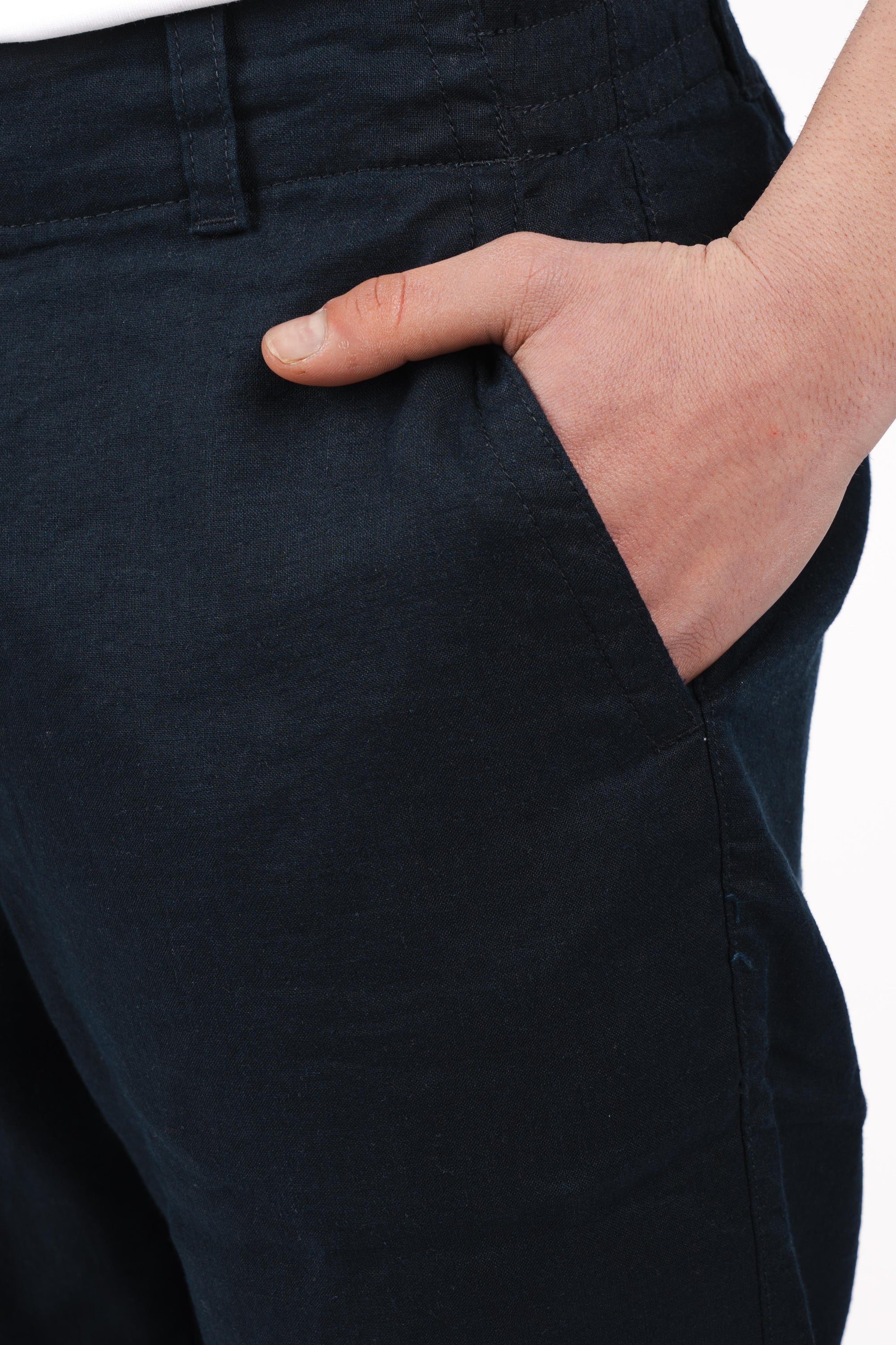 Pantaloni con dettaglio logo 50559595 404 BOSS 