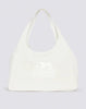 Laminated shopper bag with logo