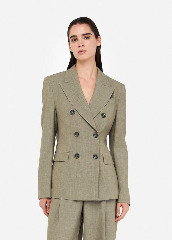 Blazer doppiopetto CF5416T054A 02973 LIU JO BLACK 