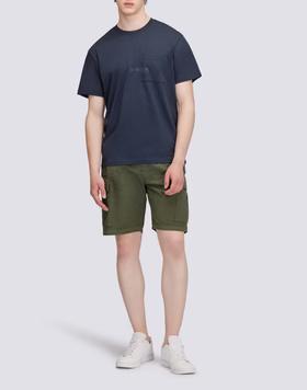 T-shirt con tasca M684TEJ7800 00700 SUNDEK 