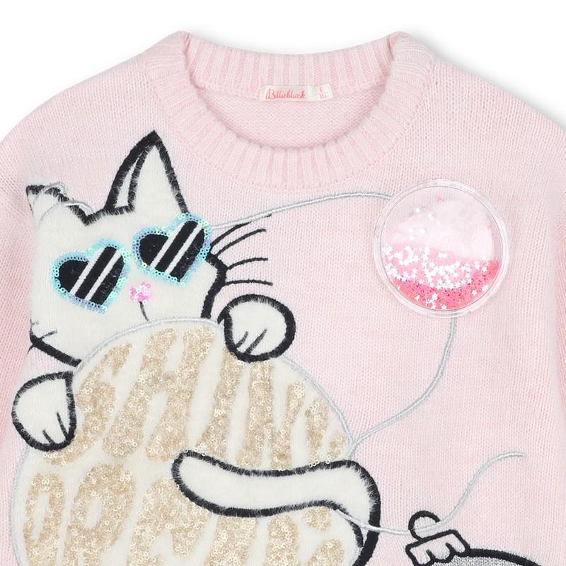 Maglione natalizio lavorato a maglia U21380 47V BILLIEBLUSH 