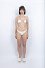 Bikini da donna a triangolo Leah Naomi crema