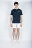 T-shirt Italian MasterChef in jersey di cotone Classic Fit con ricamo navy