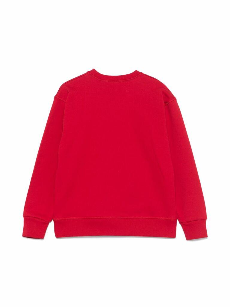 D2Kids Junior Logo Sweatshirt Red DQ2739D0094 DQ405 DSQUARED2 