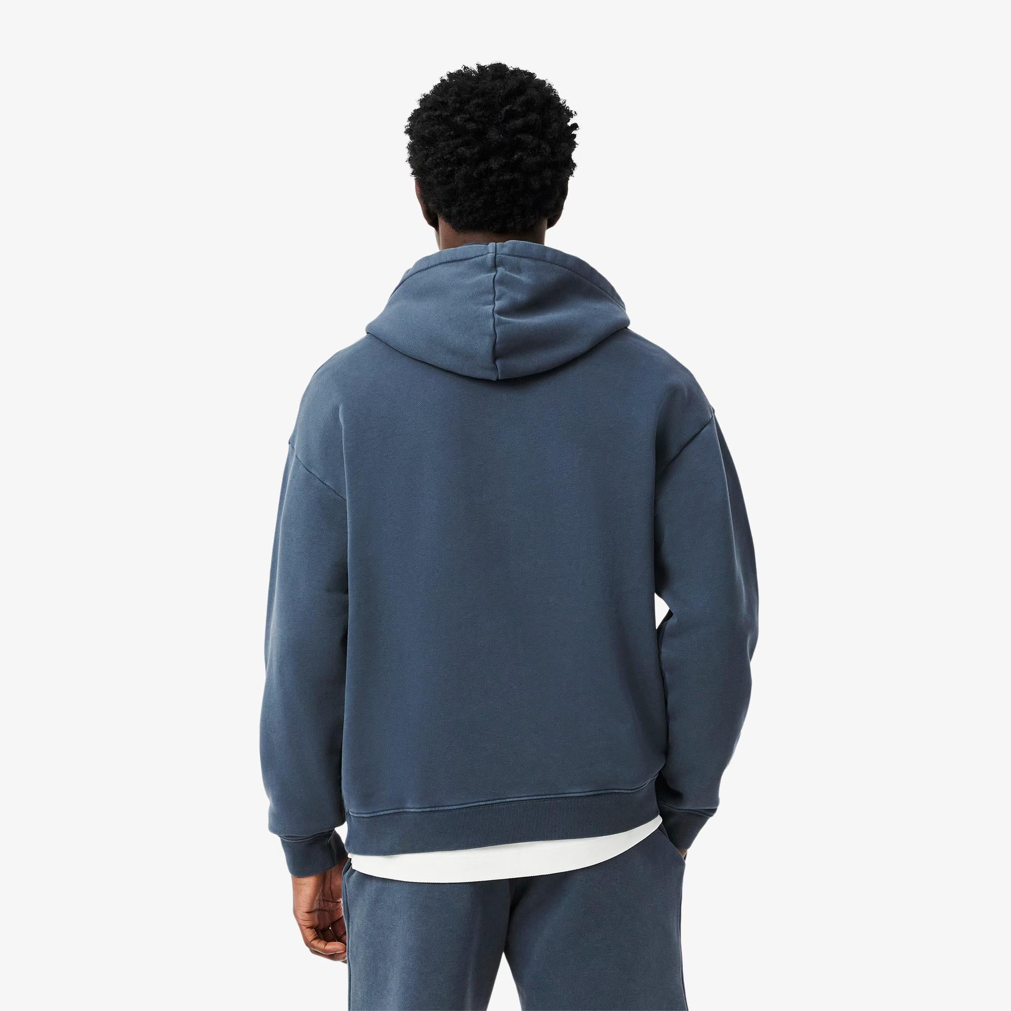 Felpa con cappuccio in cotone felpato SH9905 C7Z LACOSTE 